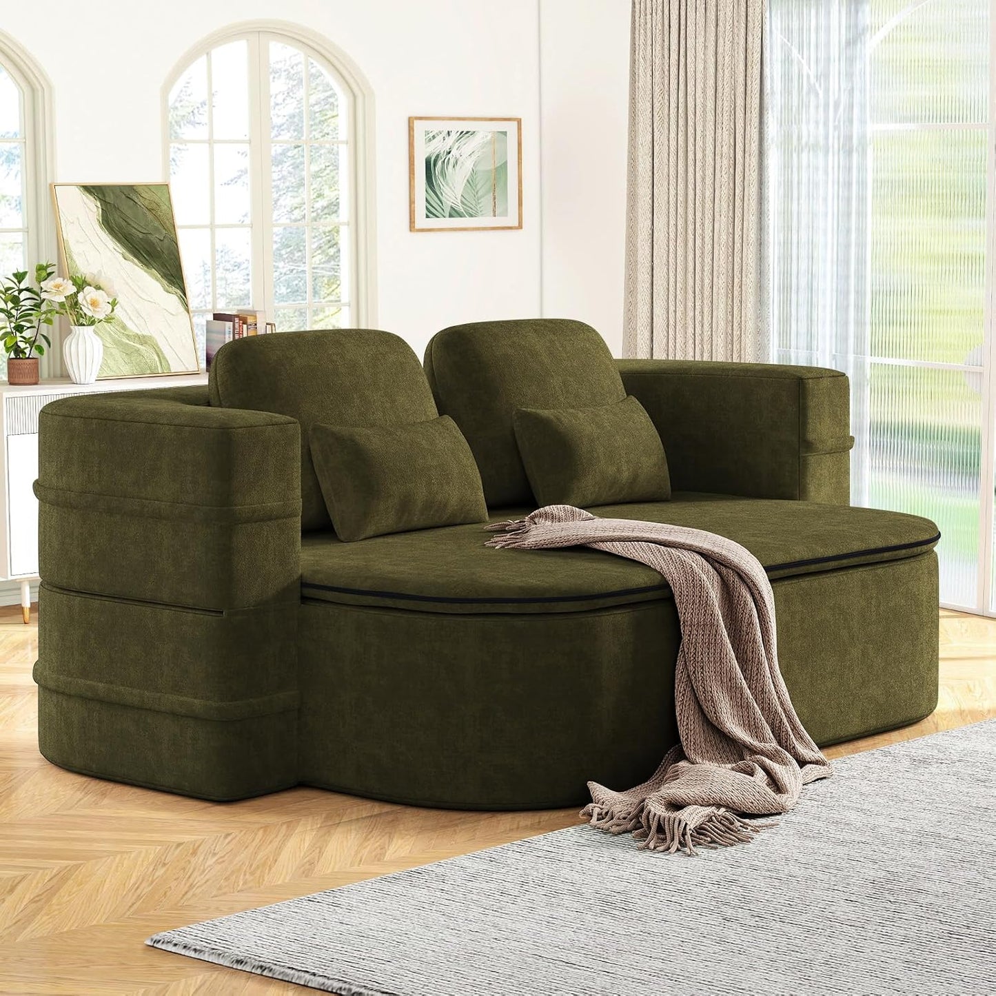 Antetek Convertible Sleeper Sofa