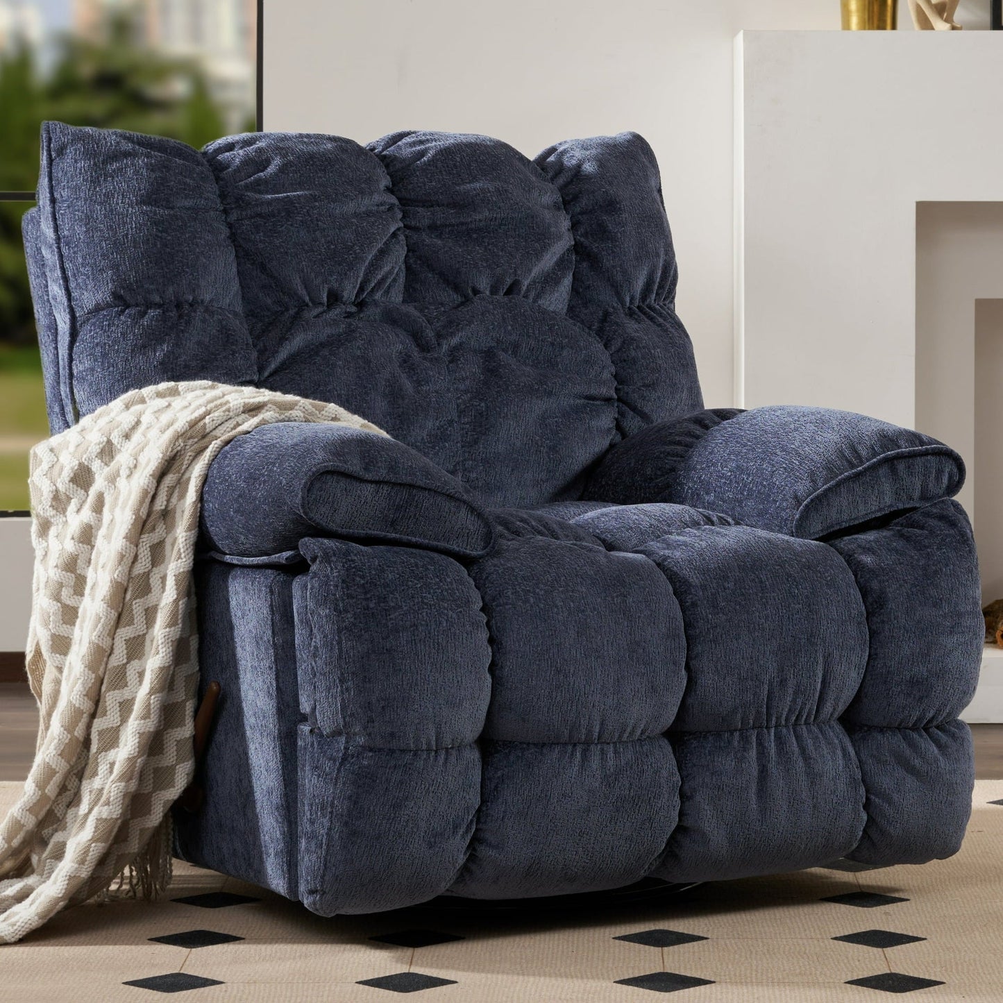King Size Rocking Recliner Sofa