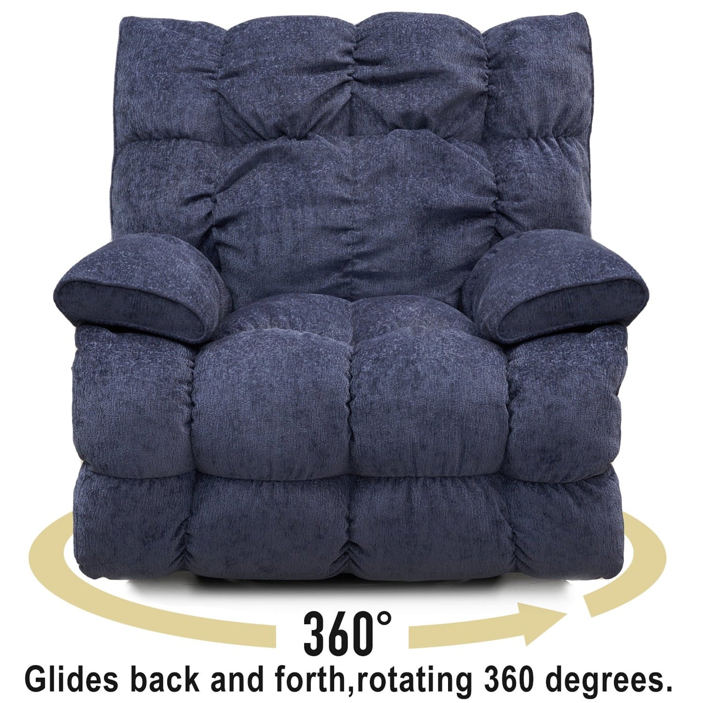 King Size Rocking Recliner Sofa